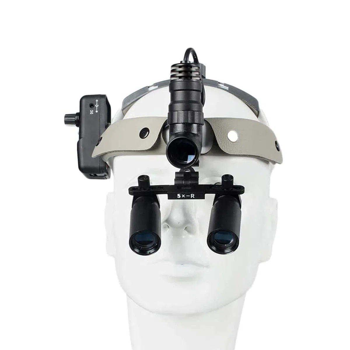4X / 5X 420 mm Lupen-Fernglas mit 5-W-Lampe für,5X,