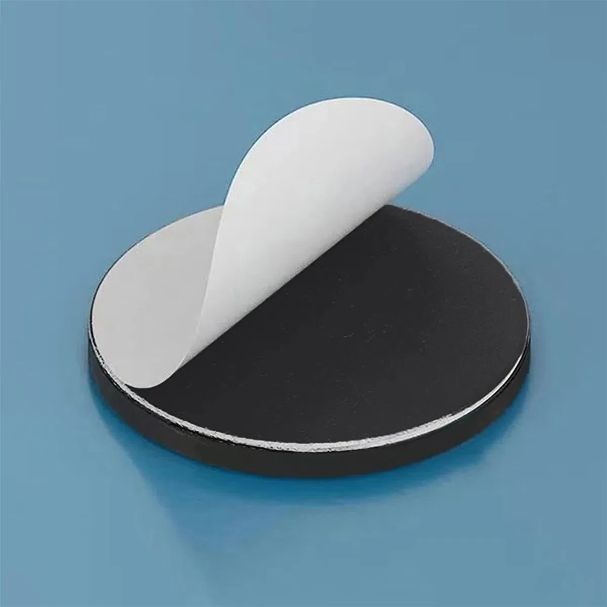 Magnetische runde selbstklebende Scheibenmagnete, rund, Gummi, weich, 20 x 2 mm, für Kühlschrank, Büro, DIY-Projekte (500 Stück für kleine Spitze), 50–500 Stück