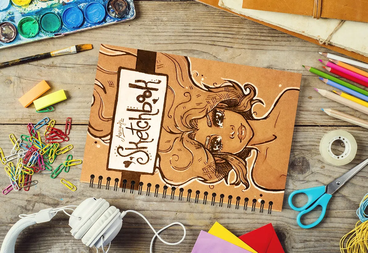 YOTNUS 48 Stück A5 Spiralnotizbücher Tagebuch mit Krafteinband, 12,7 x 20,3 cm, liniertes Papier, für Arbeit, Skizzen, Studium, Notizen, Geschenke, braun (24 Stück (liniert))