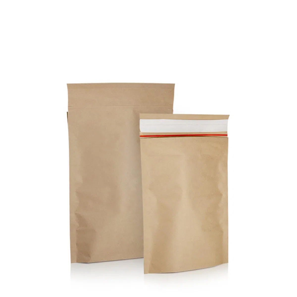 Imballaggi Point - Flacher Umschlag aus havannafarbenem Karton - Format 24,7 x 35 cm - Haftklebung - Reißfest und starr - Sicherer Versandschutz für Dokumente, Bücher und Zubehör - Set mit 300 Stück