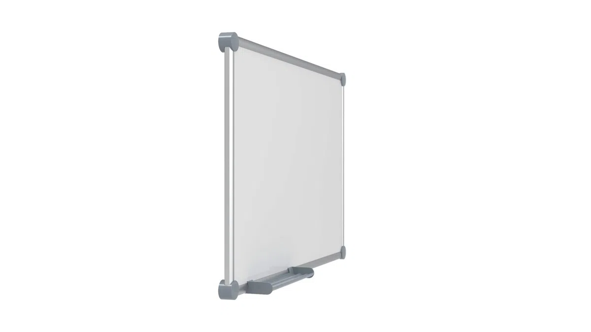 MAUL Whiteboard 60 x 90 cm MAULpro weiß emailliert mit silbernem Alurahmen