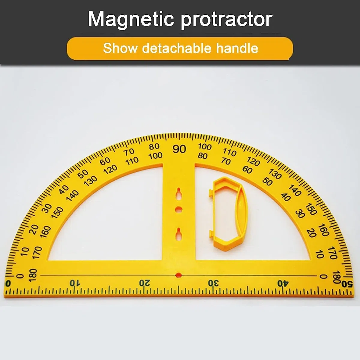 Magnetisches Geometrie-Lineal-Set, direkt an der Tafel für Schullehrer